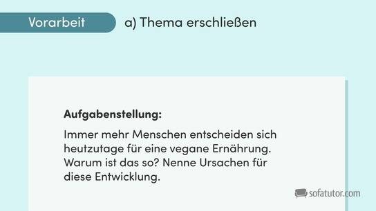 Was Ist Eine Lineare Erörterung Lineare Erörterung: Beispiel und Aufbau (Deutsch Klasse 7-9)