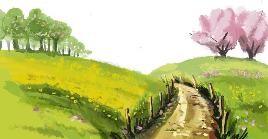 Frühlingslandschaft