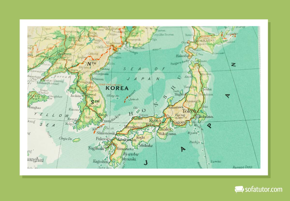 Karte Japan Karte Japan