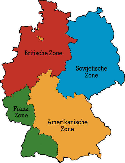 Deutschlands Besatzungszonen
