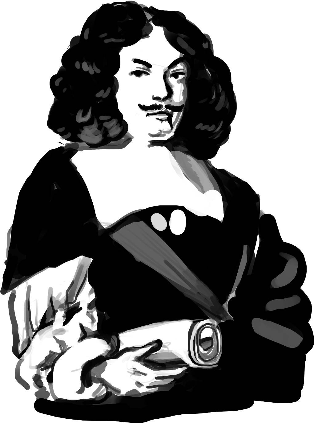 Portrait von Andreas Gryphius