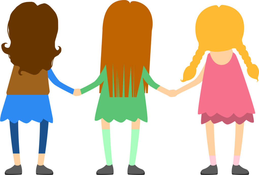les trois copines