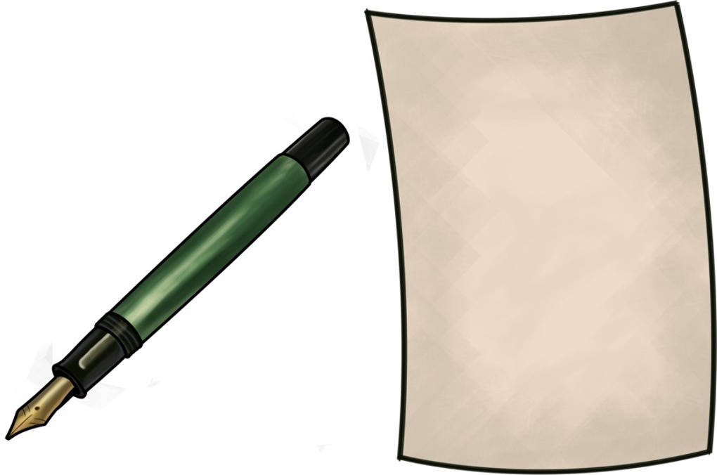 Stift und Papier