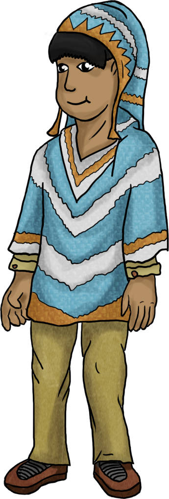 Junge aus Peru