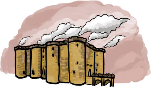Bastille während der Revolution