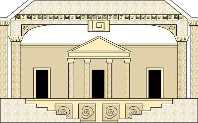 Antiker Tempel