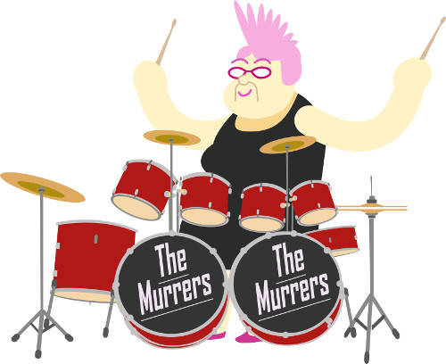 Punk am Schlagzeug