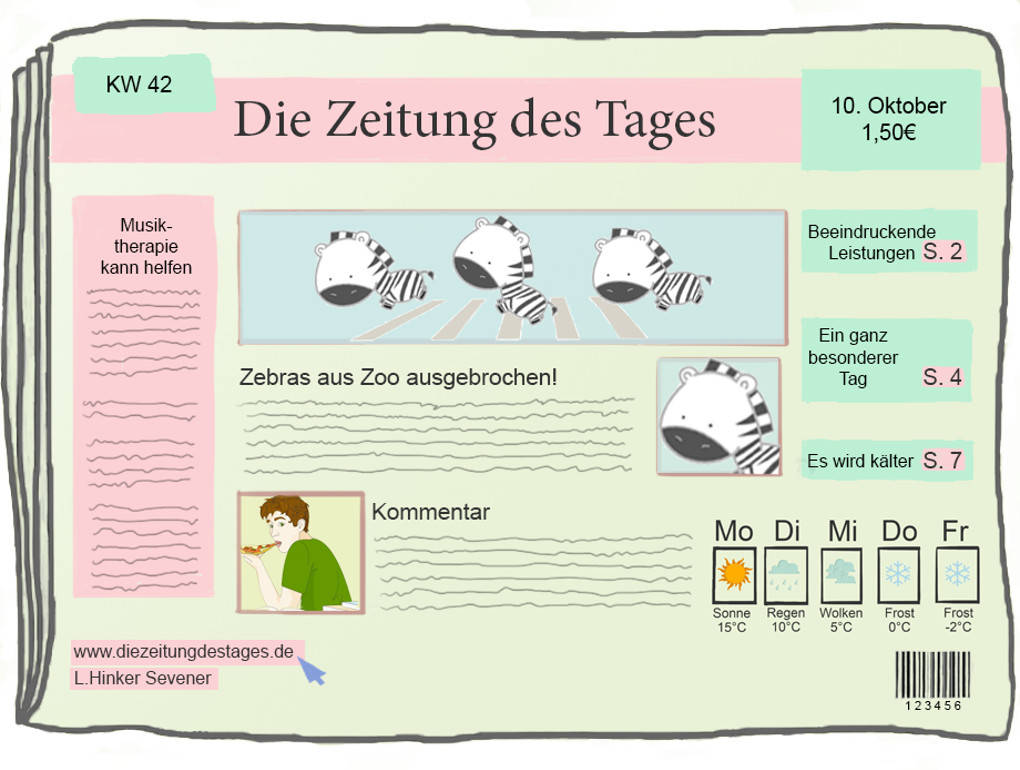 Wie Schreibt Man Einen Zeitungsbericht www.sofatutor.com