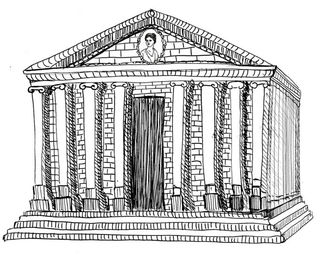 Tempel der Göttin Diana