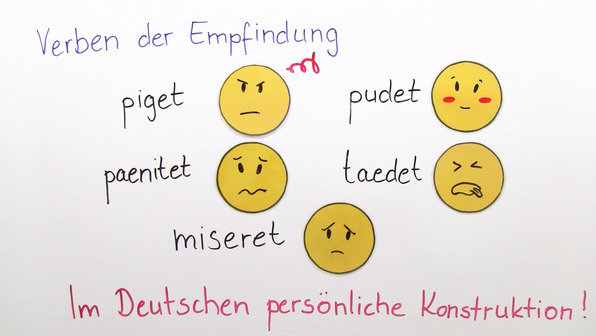 Unpersönliche Verben – Überblick (Latein)