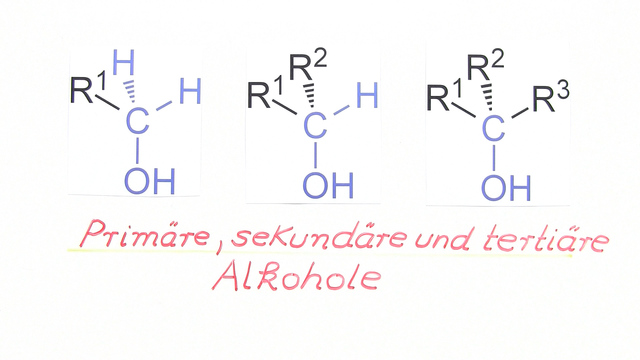 Primär Sekundär Tertiär Alkohol