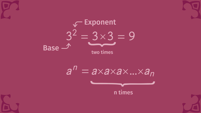 Exponents