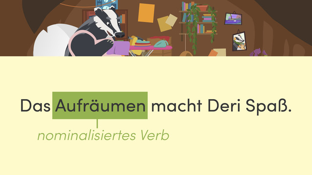 übungen Nominalisierung Von Verben Und Adjektiven www.sofatutor.at