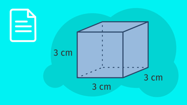 Volume of Simple 3D Shapes