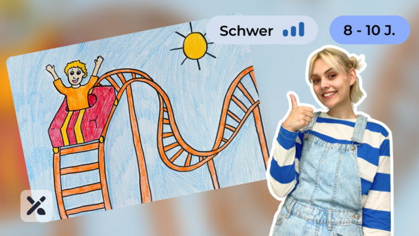 Wir malen eine Achterbahn (Teil 1)