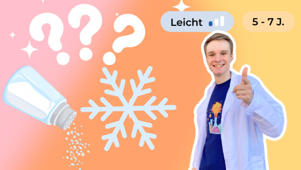 Wir gehen Eisangeln: Wieso streut man im Winter Salz auf die Straße?