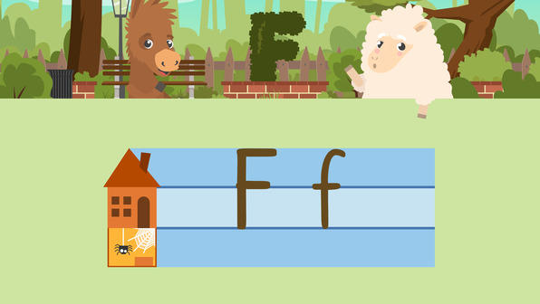 Einführung des Buchstabens F