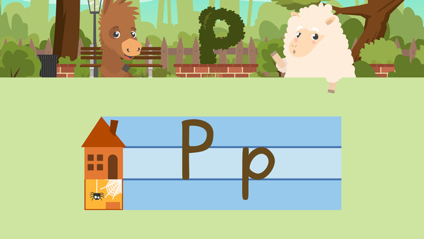 Einführung des Buchstabens P