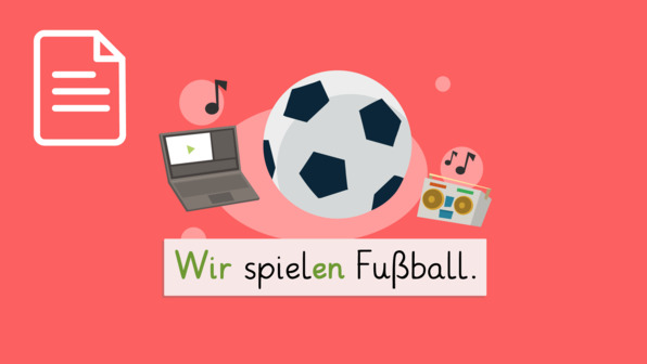 Personalpronomen und Verben im Präsens