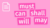 Modal verbs – Grundlagen