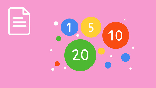 Zahlen 1 bis 20 (0-1b)