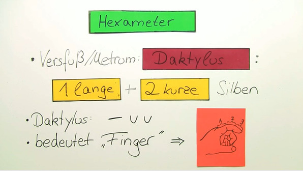 Metrik – Hexameter