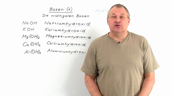 Die wichtigsten Basen