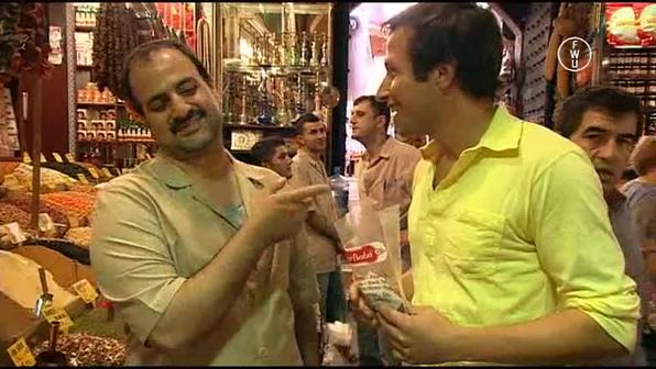 Willi in Istanbul - auf dem Bazar