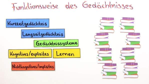 Funktionsweise des Gedächtnisses
